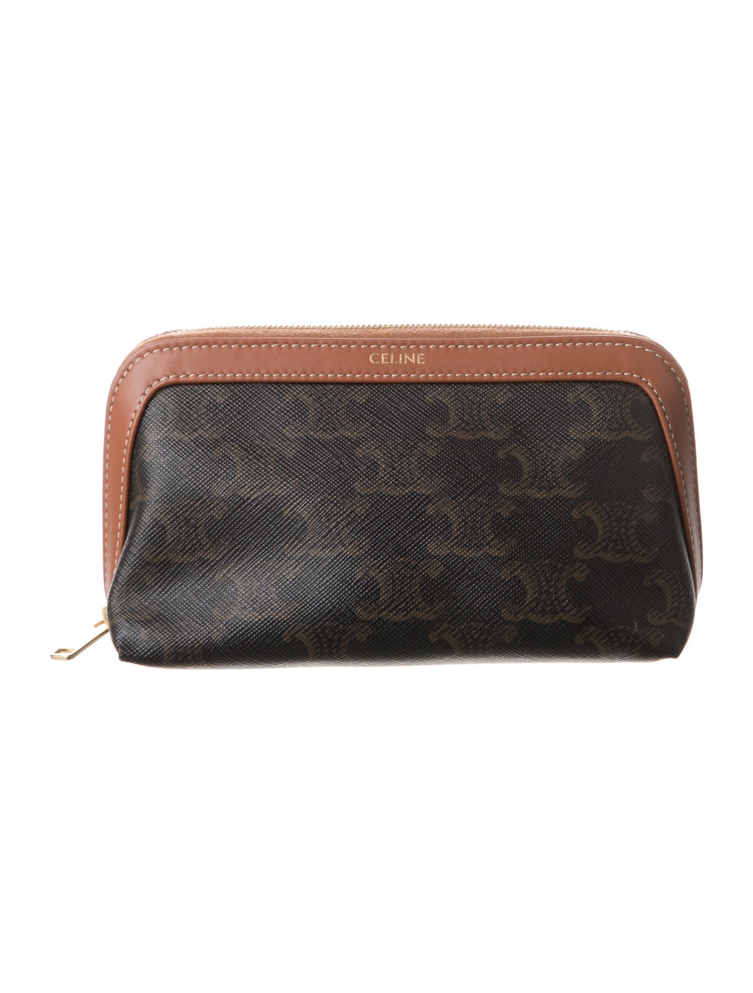 Celine Triomphe Pattern Cosmetic bag