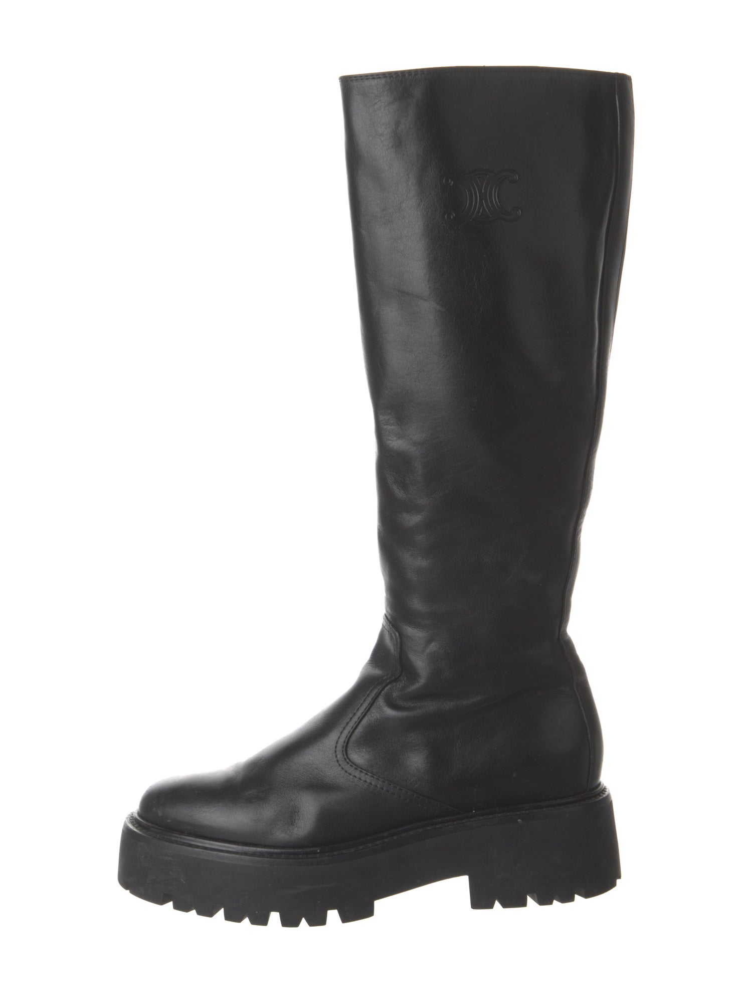 Celine Leather Riding Boots