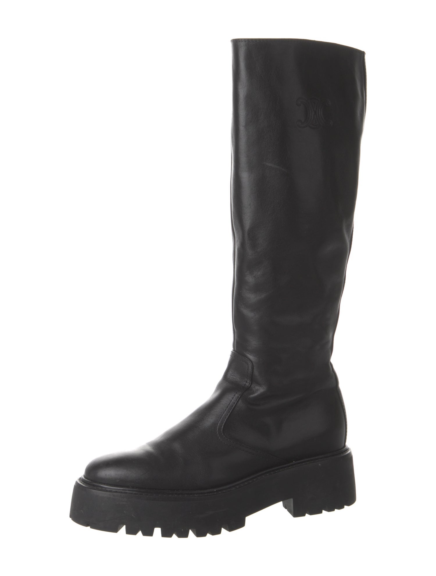 Celine Leather Riding Boots