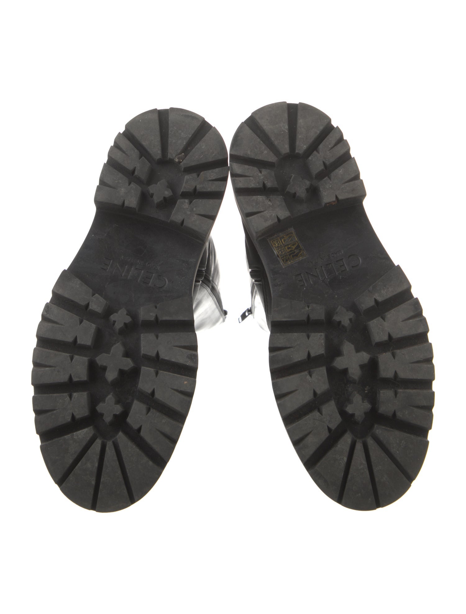 Celine Leather Riding Boots