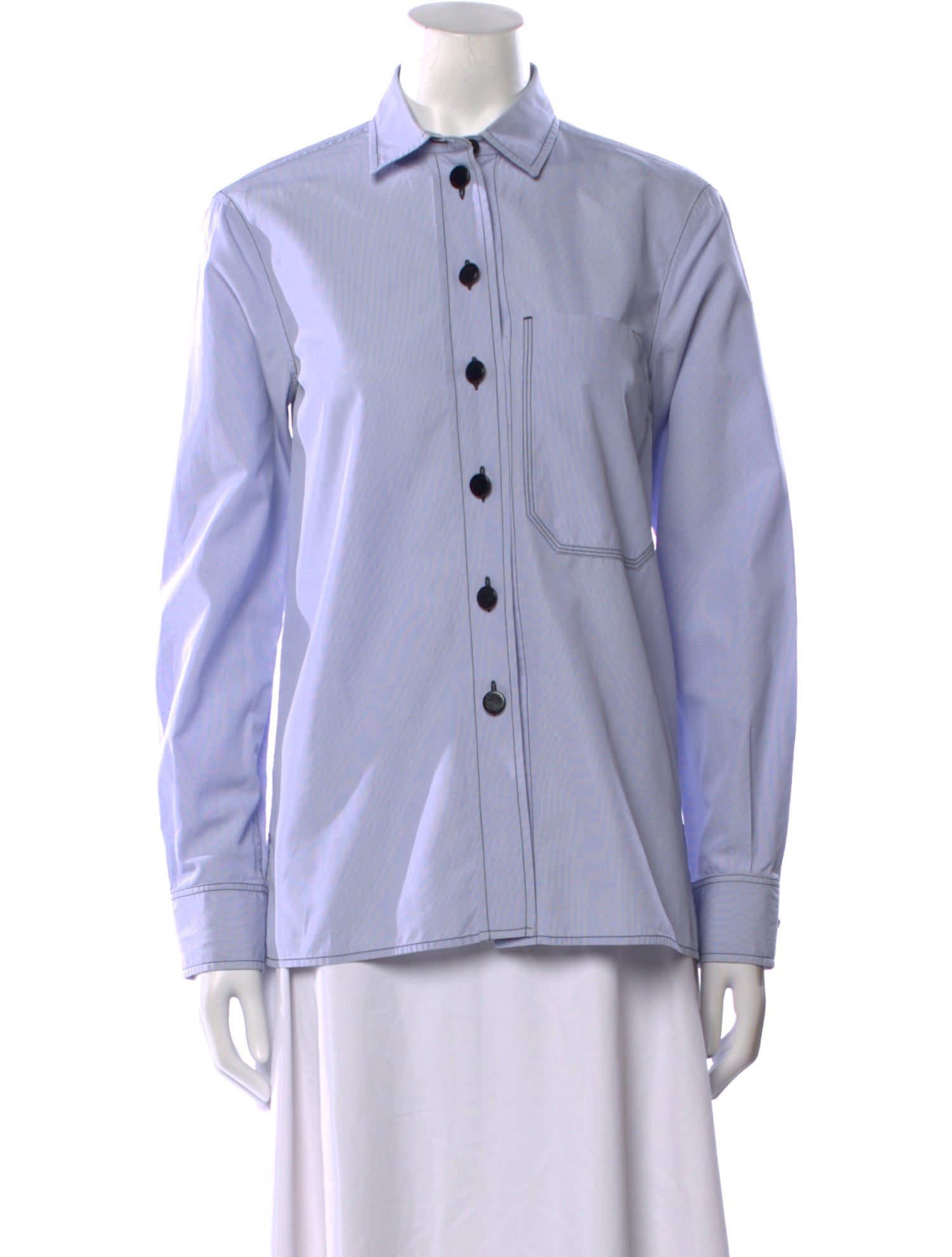 Celine Long Sleeve Button-Up Top