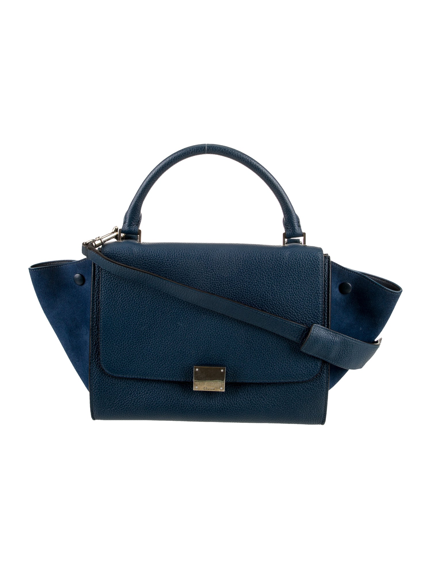 Celine Leather Trapeze Mini