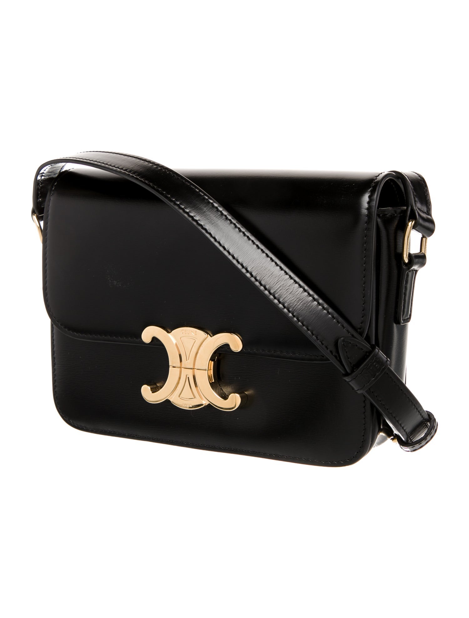 Celine Leather Triomphe Teen