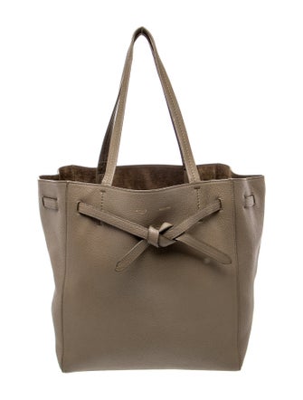 Celine Leather Cabas Phantom w/Belt Small