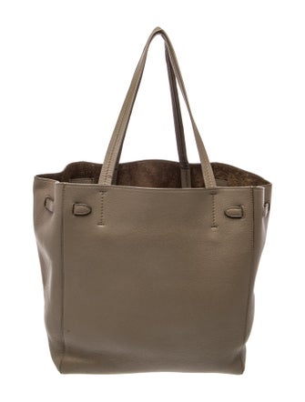 Celine Leather Cabas Phantom w/Belt Small