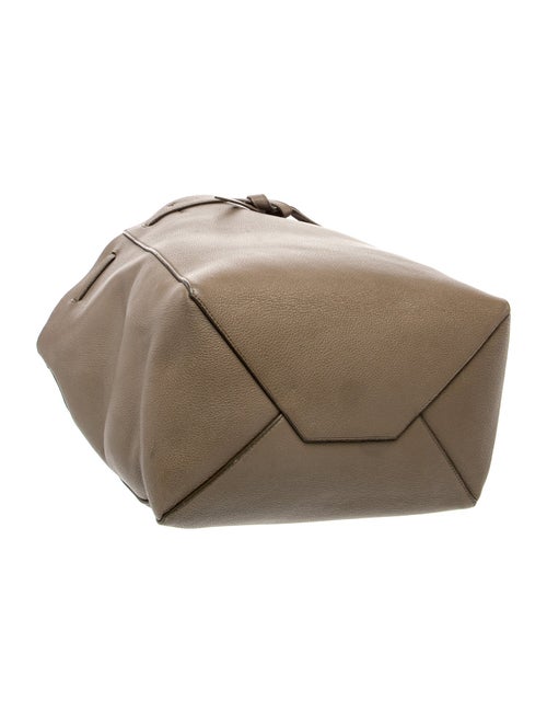 Celine Leather Cabas Phantom w/Belt Small