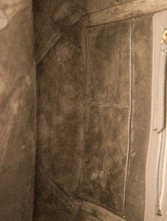 Celine Leather Cabas Phantom w/Belt Small