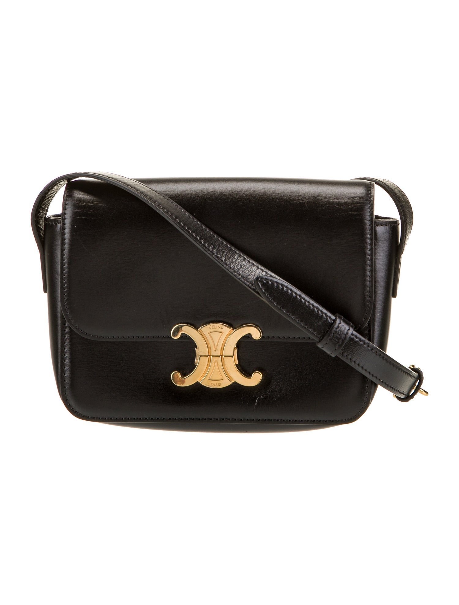 Celine Leather Triomphe Teen