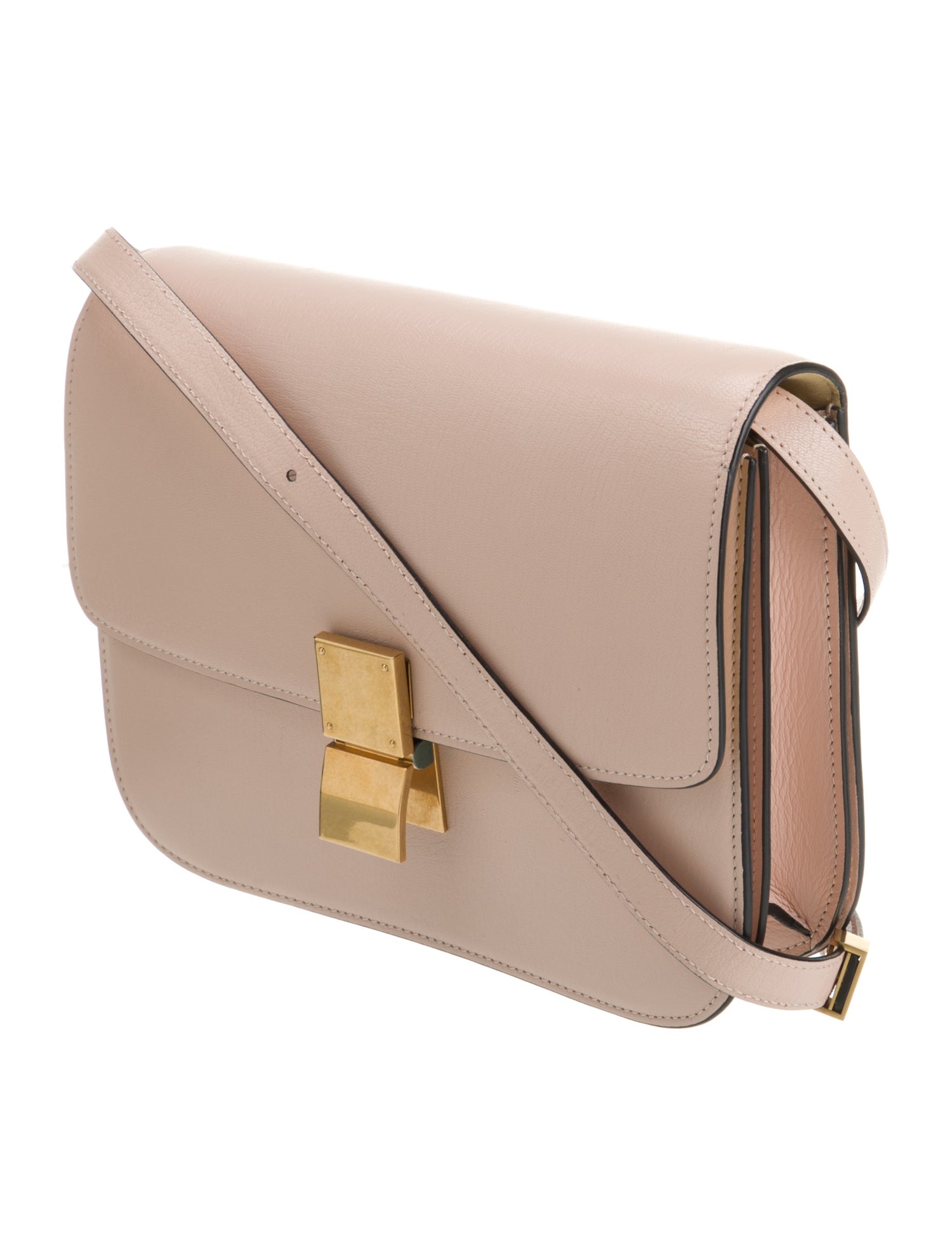 Celine Leather Shoulder Bag