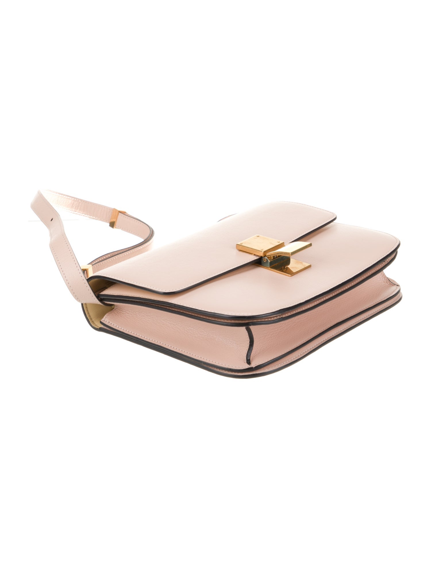 Celine Leather Shoulder Bag