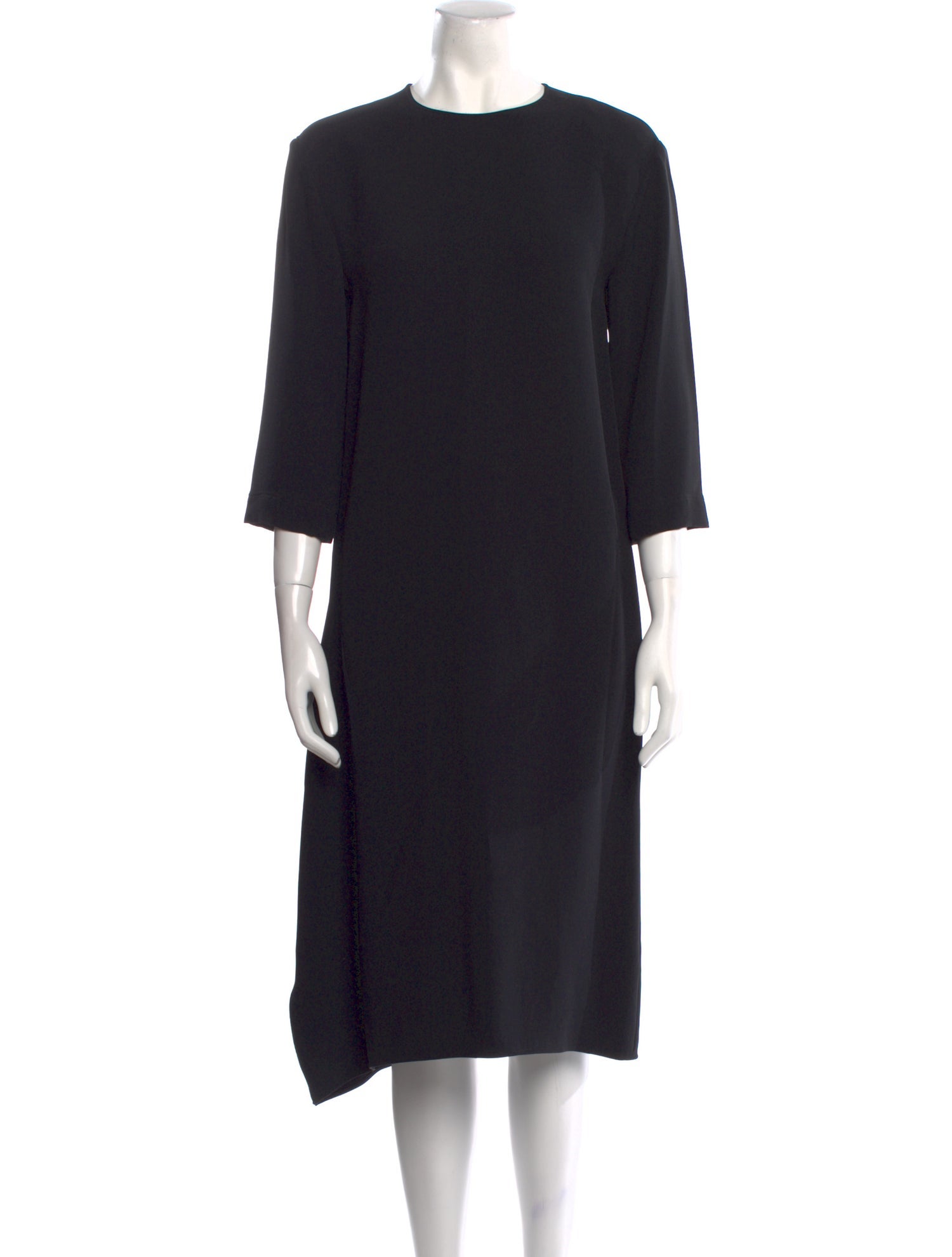 Celine Crew Neck Midi Length Dress