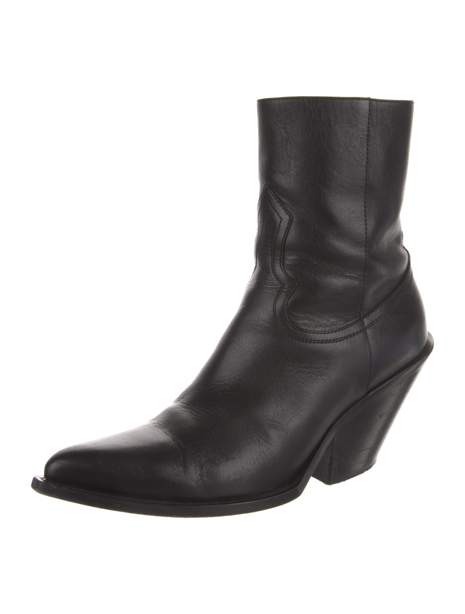 Celine Leather Sock Boots