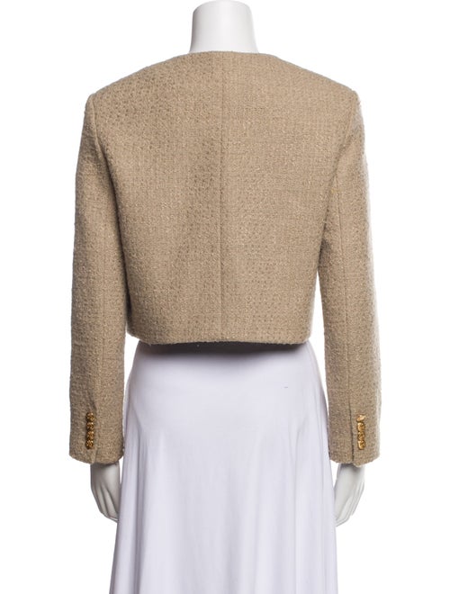 Celine Wool Tweed Pattern Evening Jacket