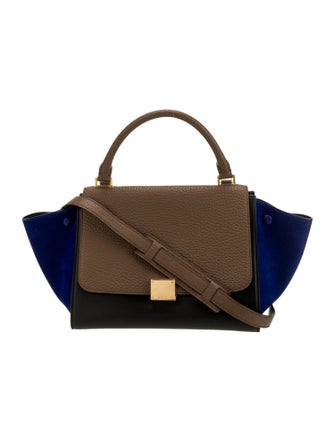 Celine Leather Trapeze Small