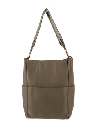 Celine Leather Seau Sangle Medium