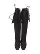 Celine Suede Tassel Accents Boots
