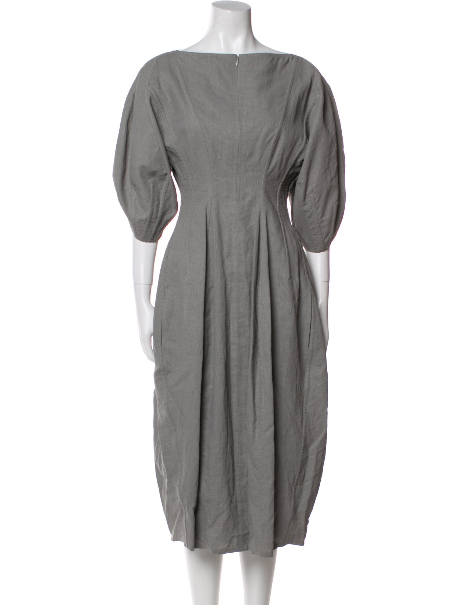 Celine Linen Midi Length Dress w/ Tags