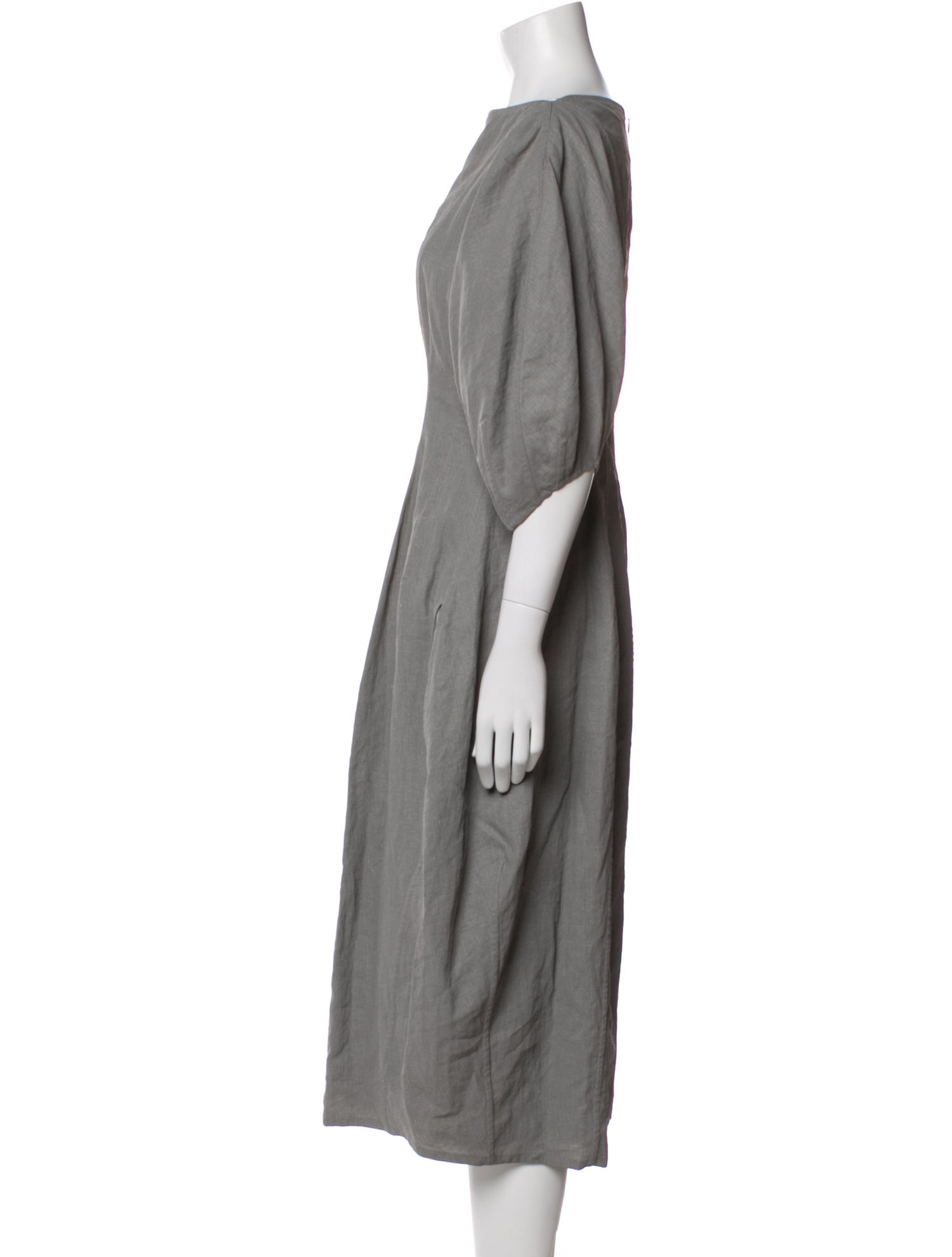 Celine Linen Midi Length Dress w/ Tags