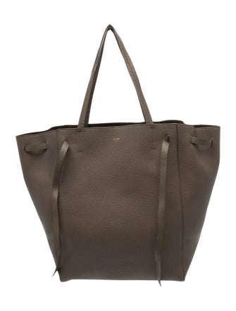 Celine Leather Cabas Phantom w/Belt Medium