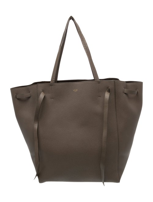 Celine Leather Cabas Phantom w/Belt Medium