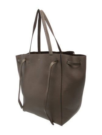 Celine Leather Cabas Phantom w/Belt Medium