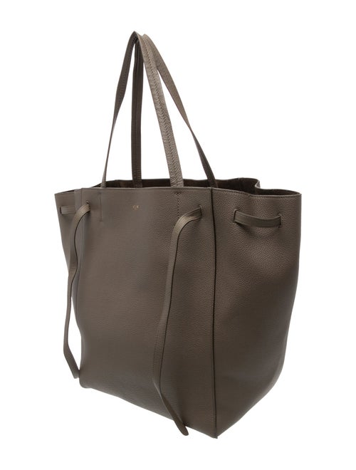 Celine Leather Cabas Phantom w/Belt Medium