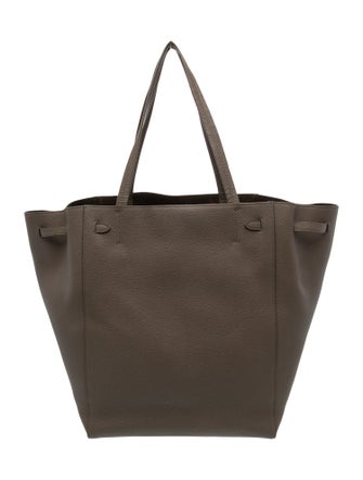 Celine Leather Cabas Phantom w/Belt Medium