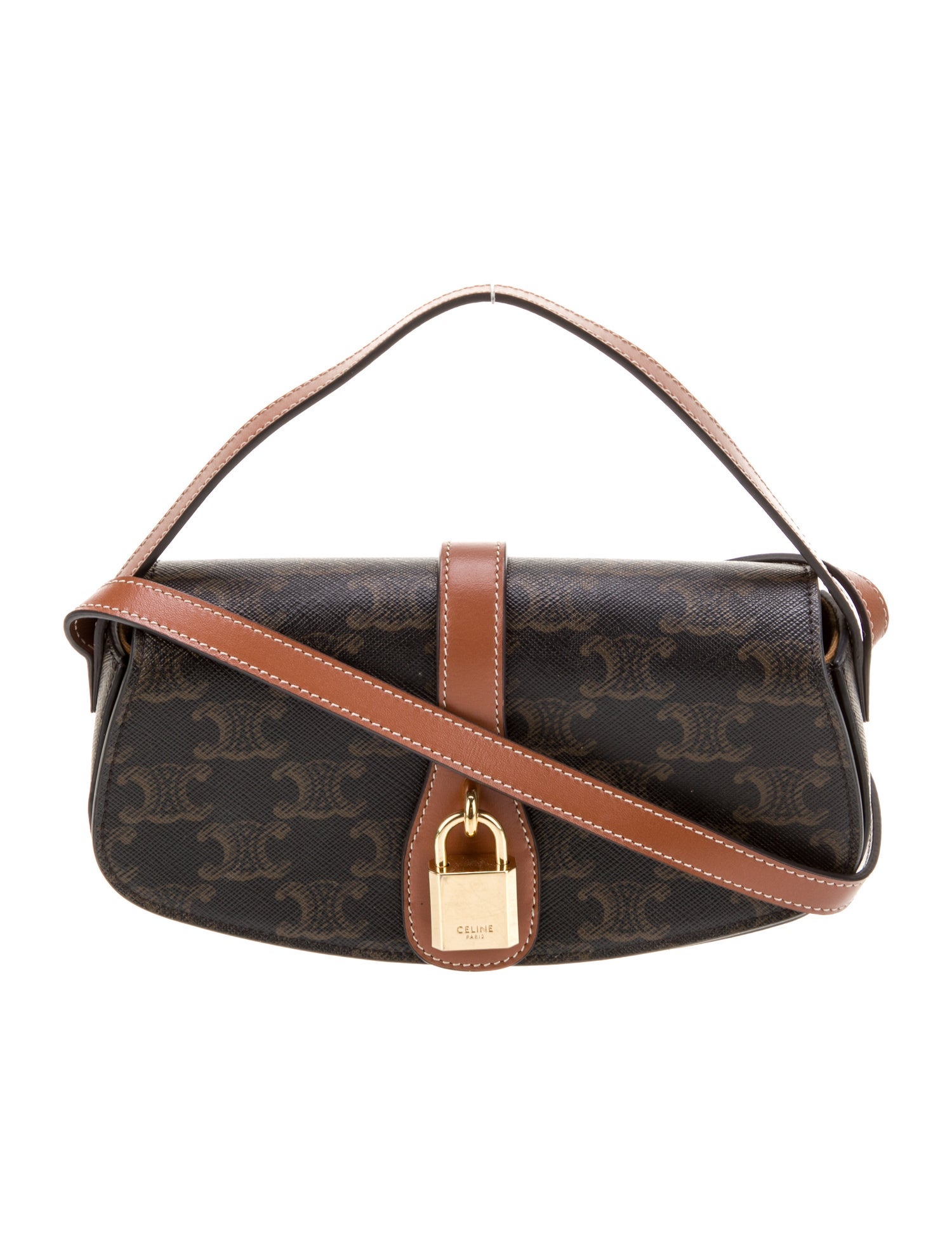 Staud Yin Yang Croc-Embossed Leather Crossbody Bag - Black
