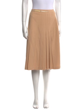 Celine Wool Knee-Length Skirt
