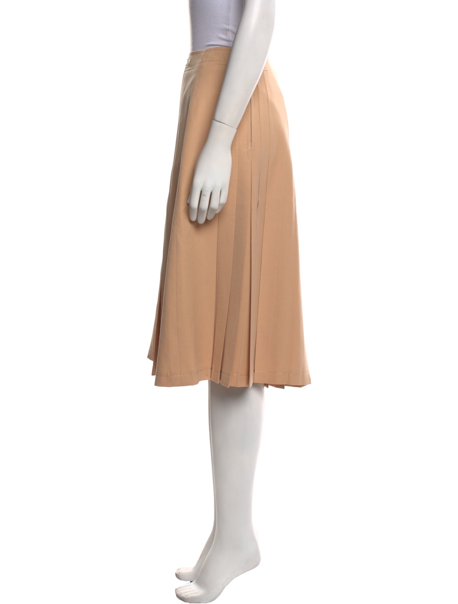 Celine Wool Knee-Length Skirt