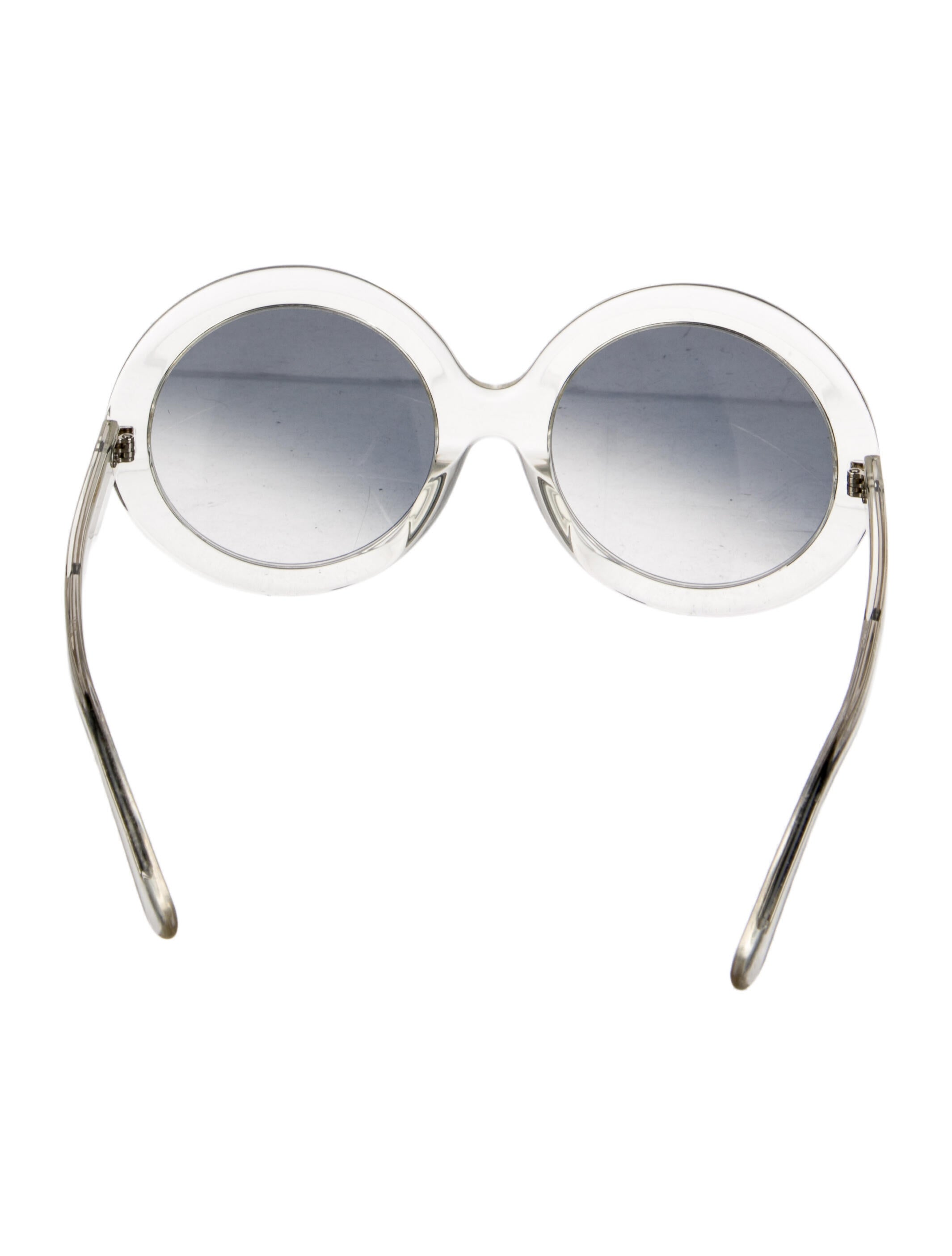 Celine Round Gradient Sunglasses