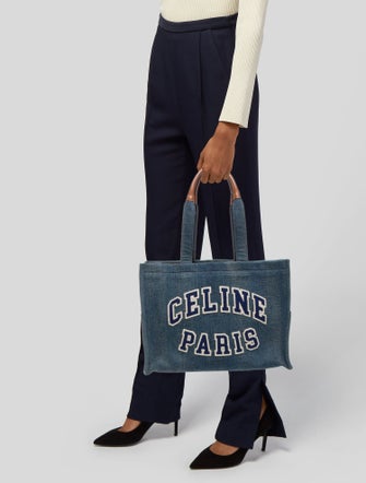 Celine Denim Cabas Large 2022