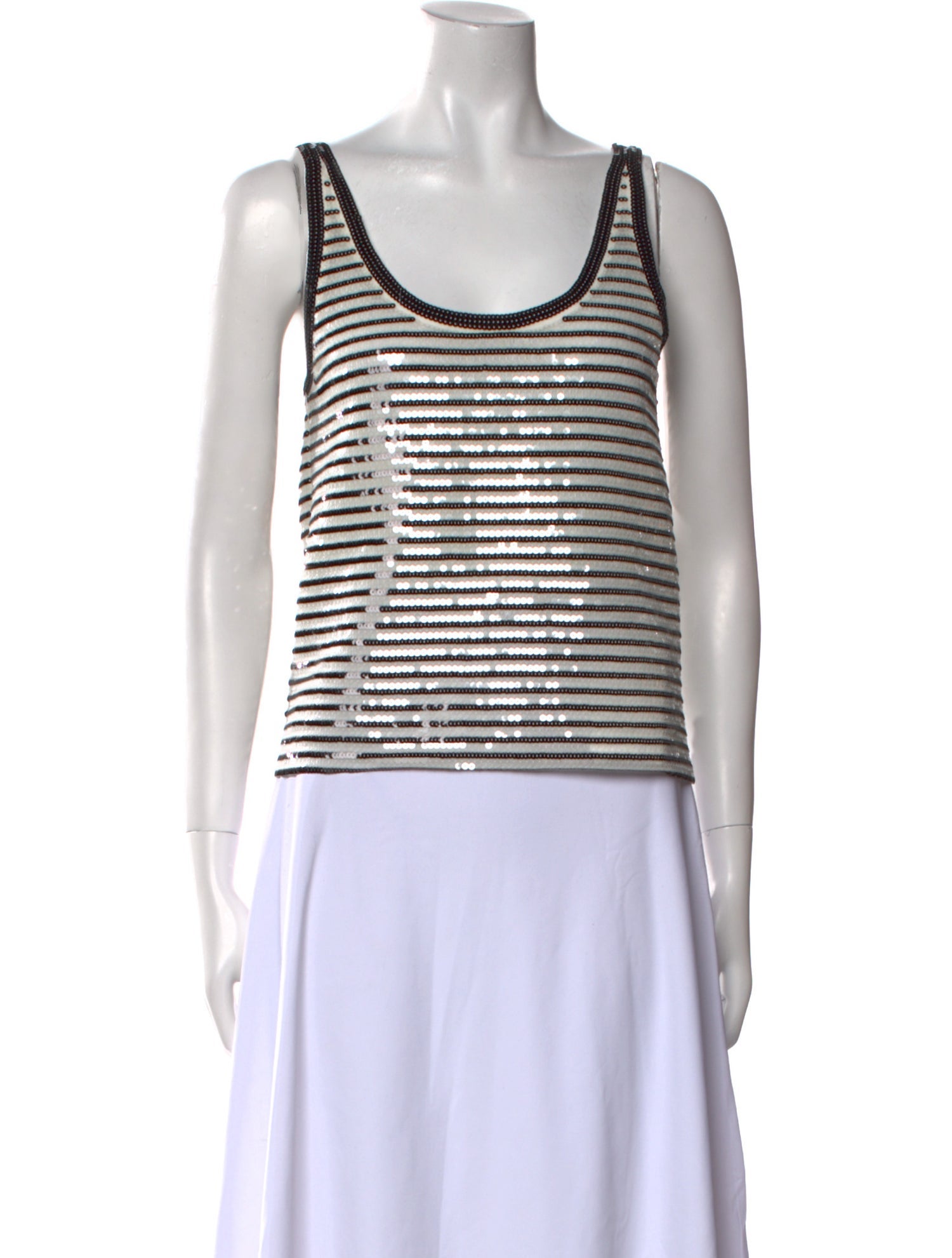 Celine Nylon Striped Top w/ Tags