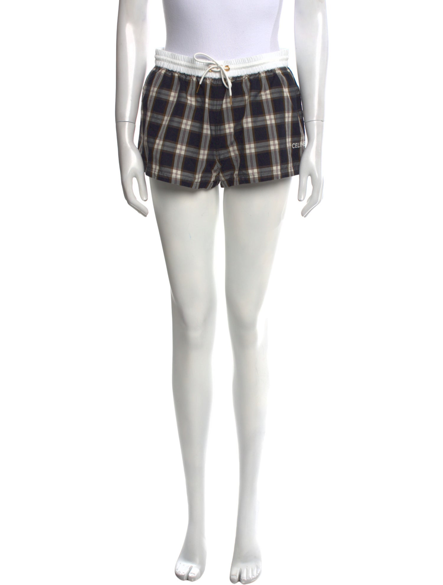 Celine Wool Mini Shorts