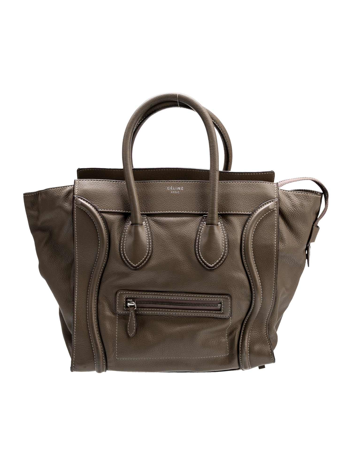 Celine Leather Luggage Mini