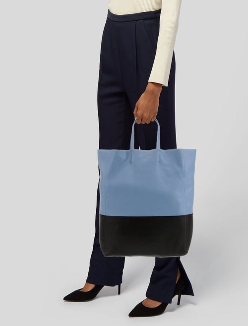 Celine Leather Vertical Cabas