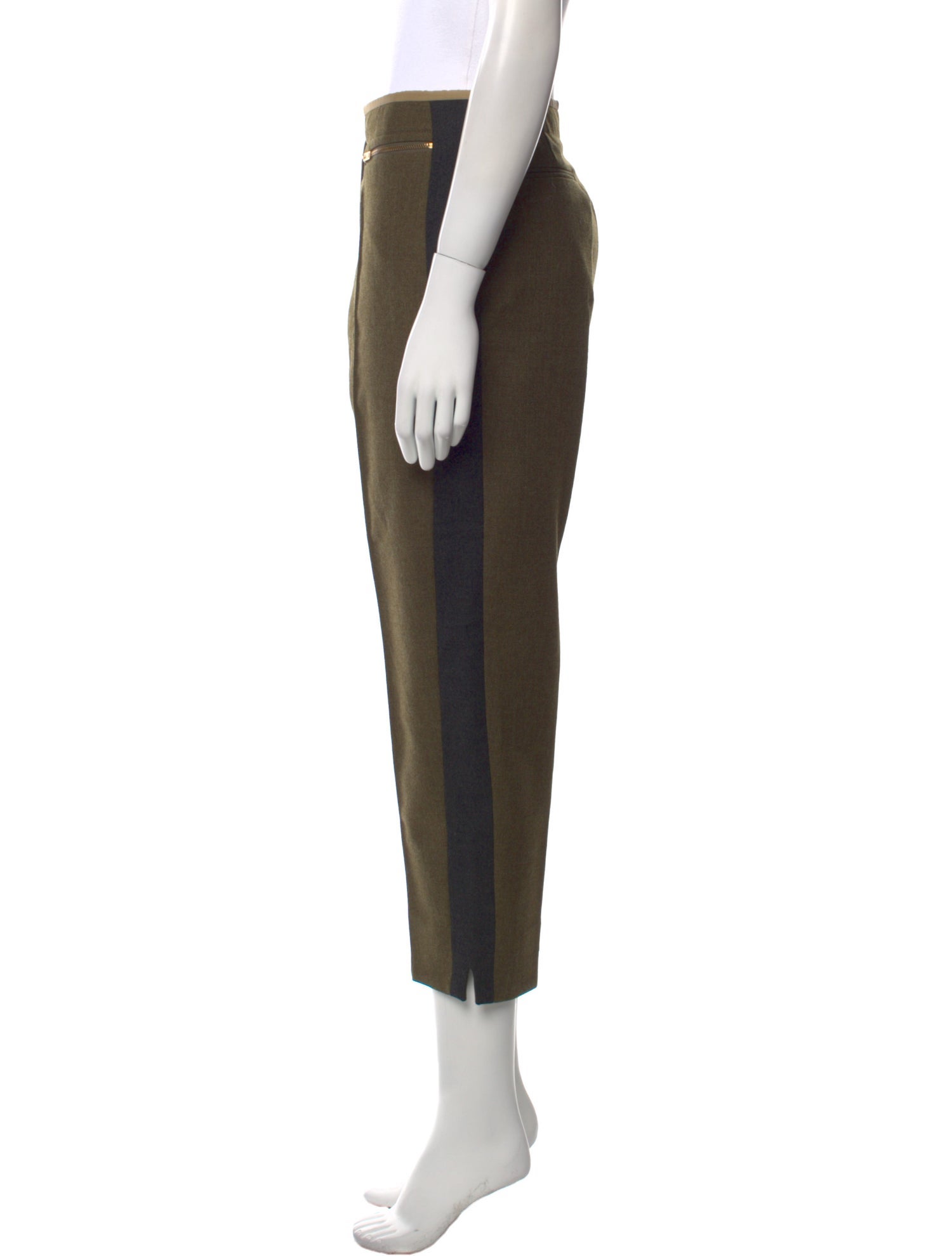 Celine Wool Straight Leg Pants