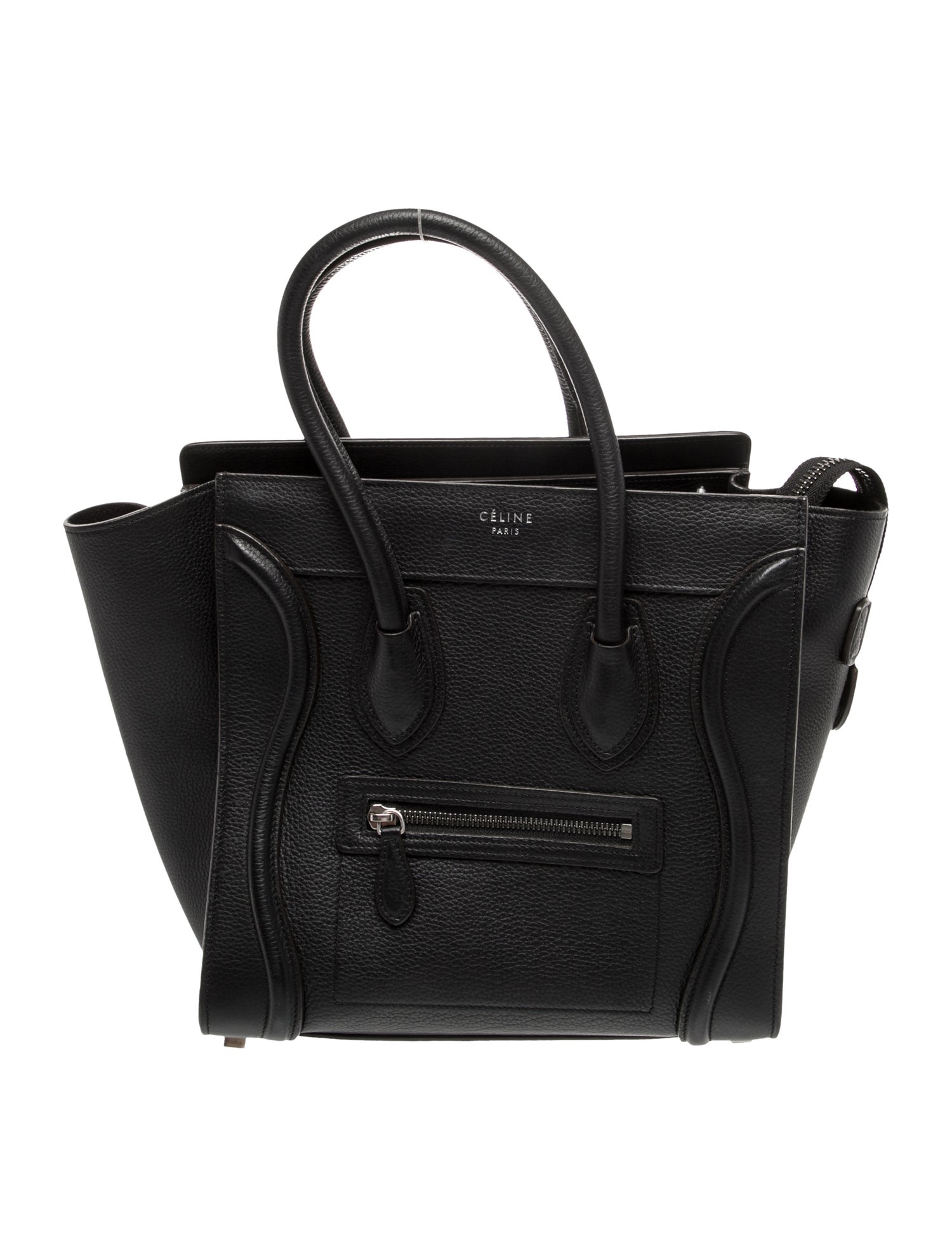 Celine Leather Luggage Micro