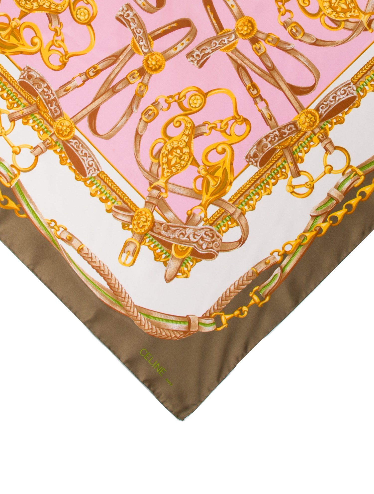 Celine Silk Printed Scarf