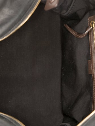 Celine Leather Top Handle Bag