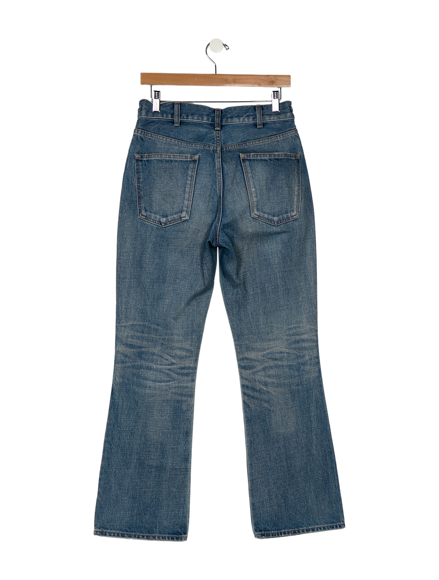 Celine High-Rise Wide Leg Jeans