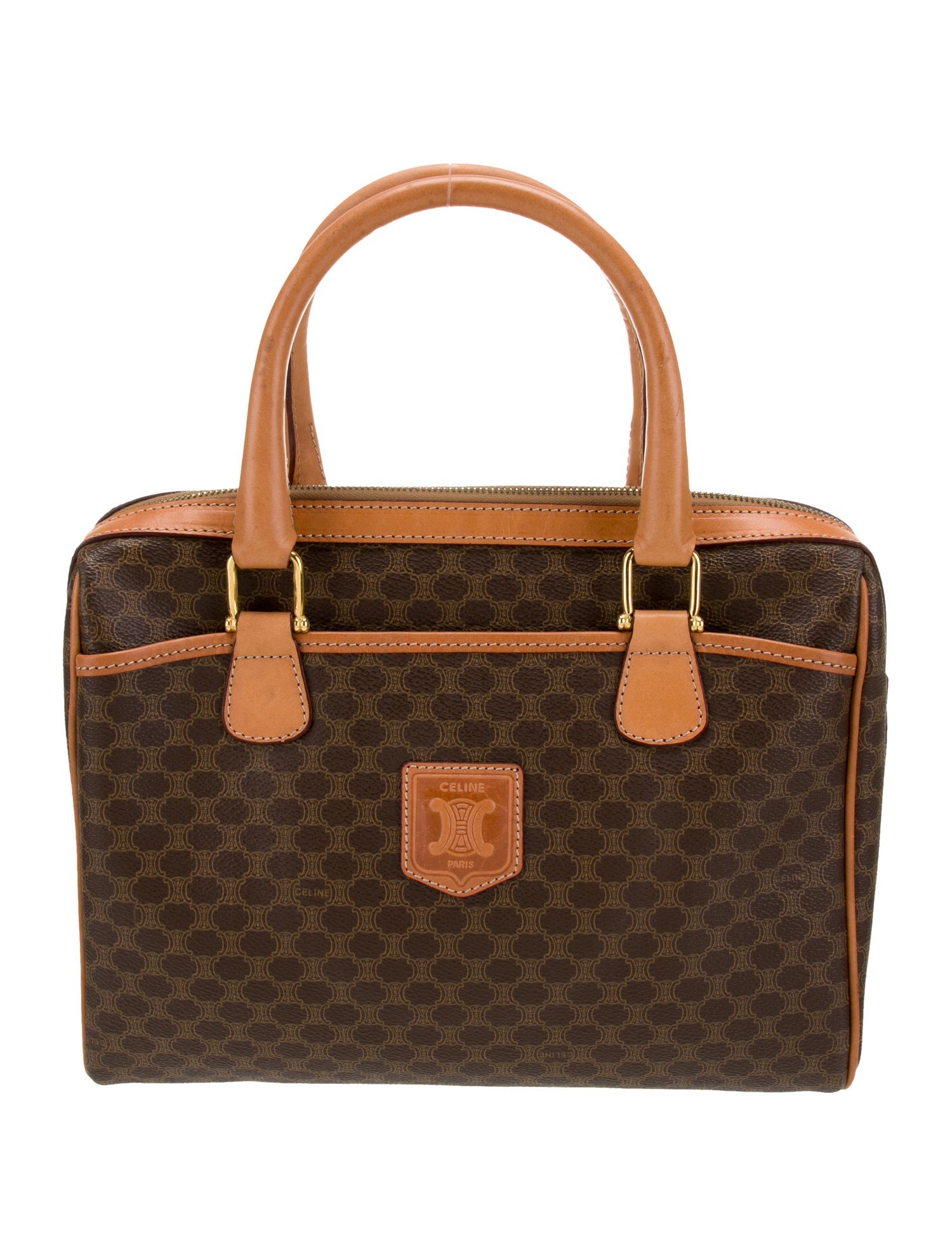 Celine Macadam Top Handle Bag