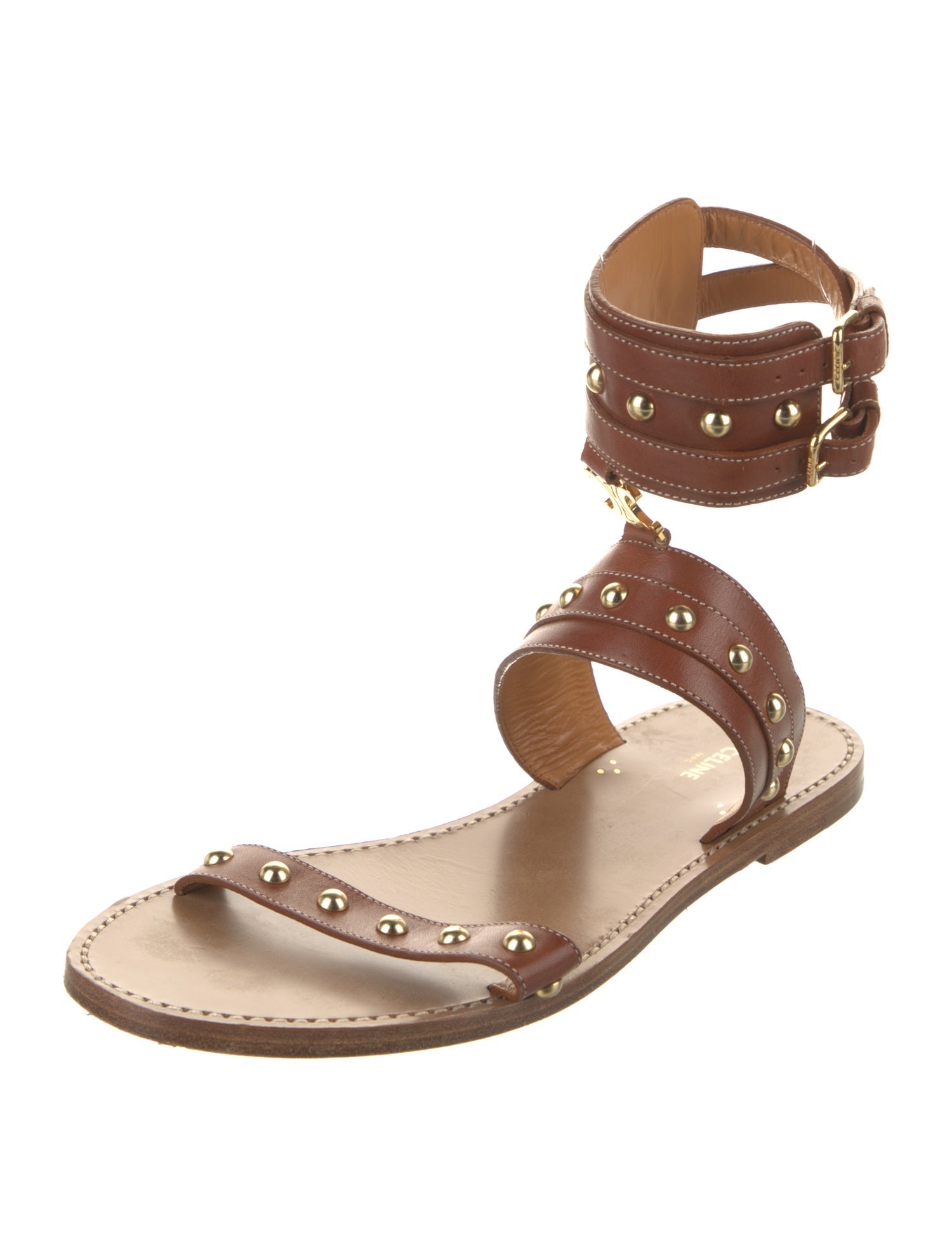 Celine 2022 Triomphe Gladiator Sandals