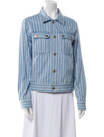 Celine Striped Denim Jacket