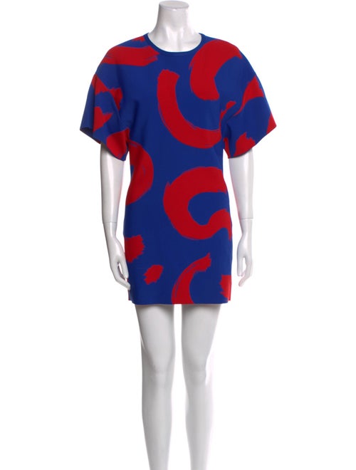 Celine Printed Mini Dress