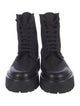 Celine Canvas Combat Boots