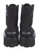 Celine Canvas Combat Boots
