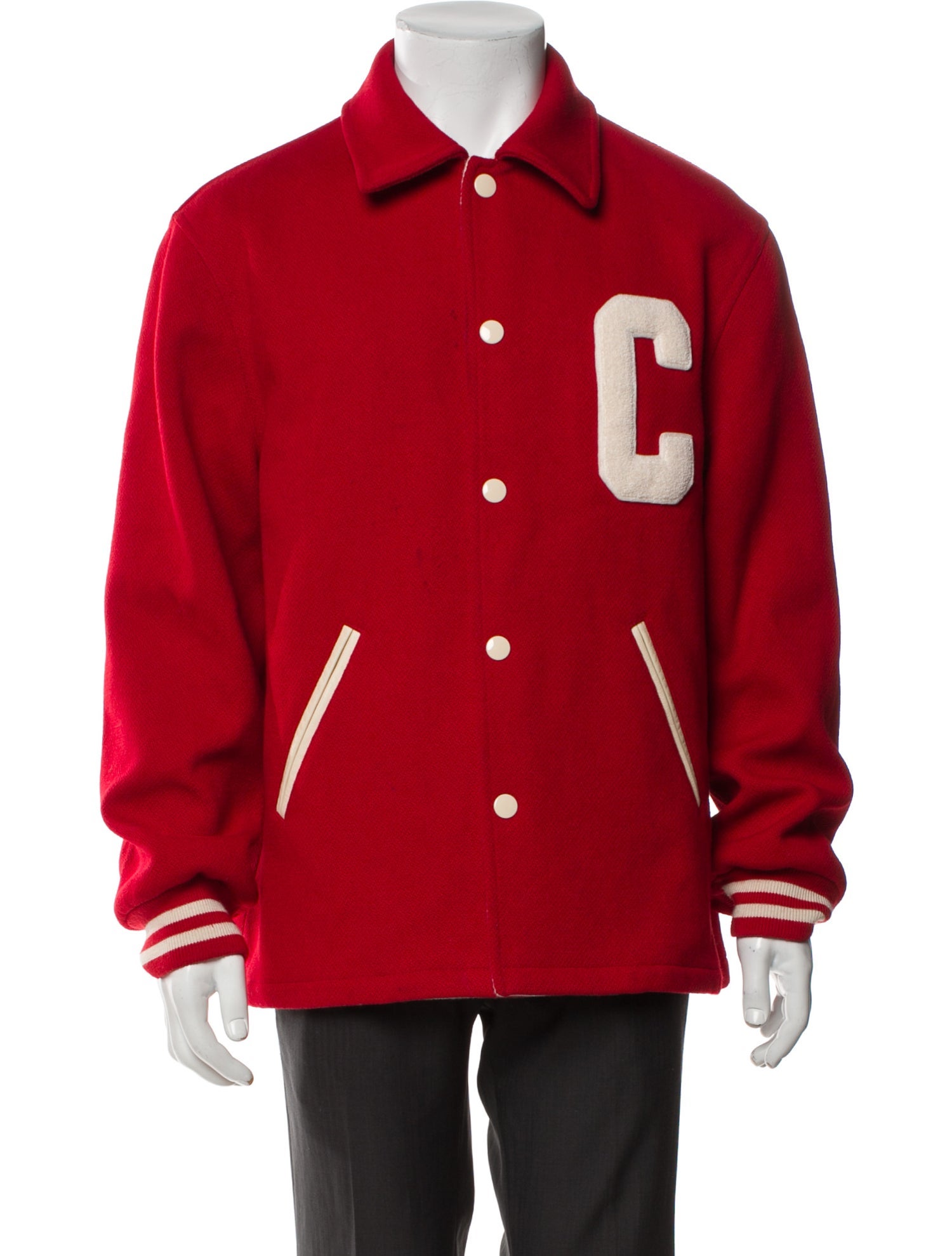 Celine 2024 Baseball Varsity Teddy Jacket