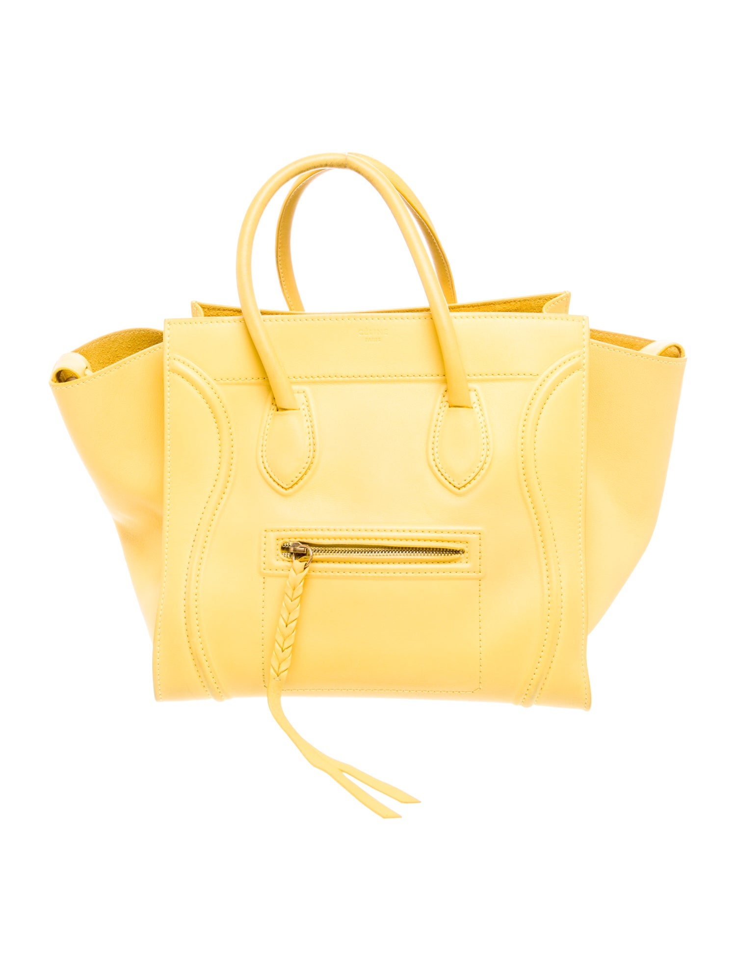 Celine Leather Luggage Phantom Large