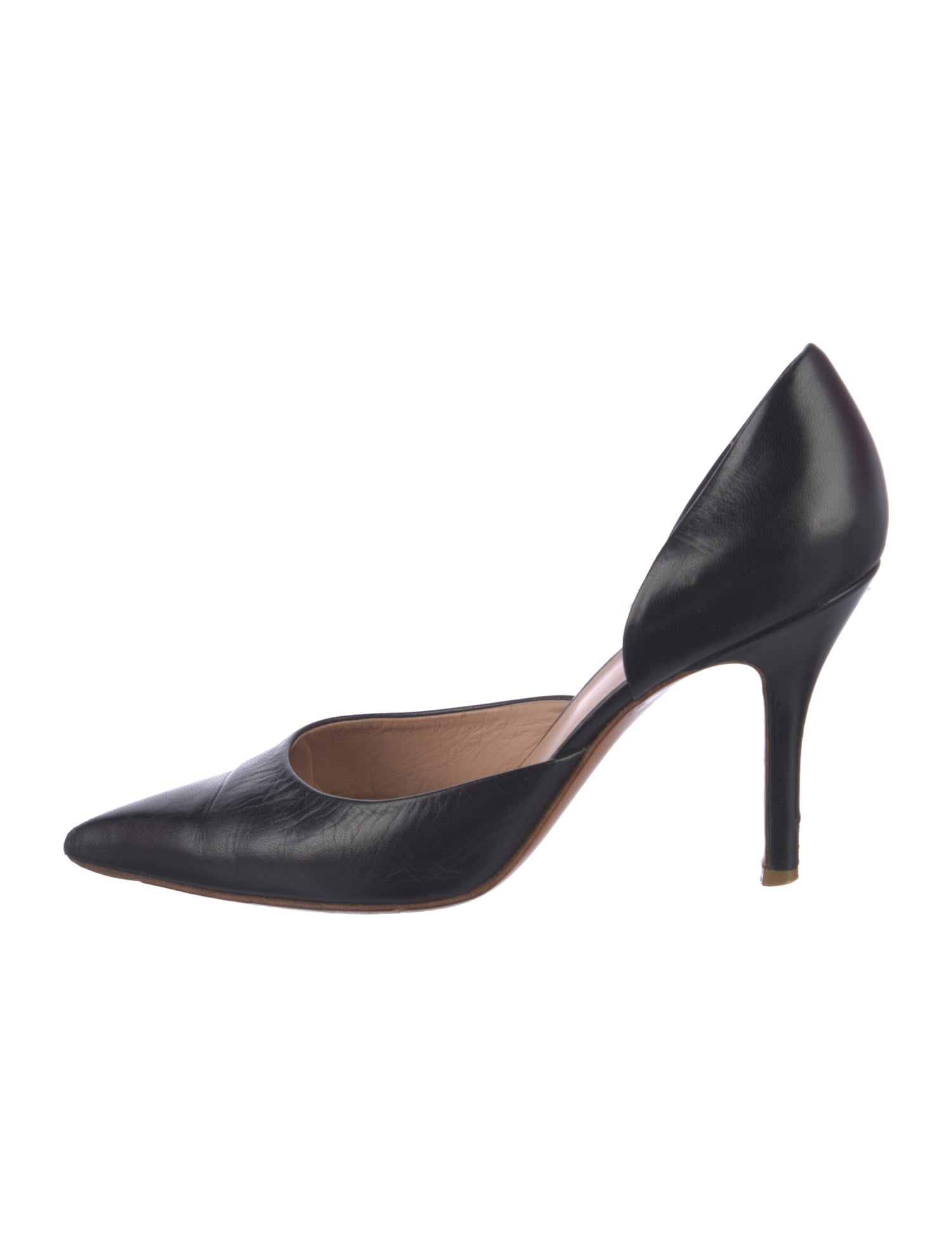 Celine Leather D'Orsay Pumps